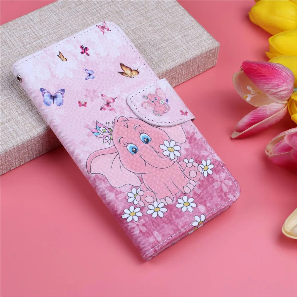 style11 Кожаный чехол на СПС huawei Y6 Prime чехол для Coque huawei Y6 Prime Y6 милый мультяшный Кот Единорог Флип Бумажник телефон сумка - Цвет: style11