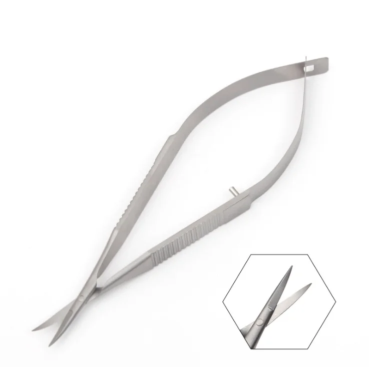 

50pcs Microscopic Scissors Forcep Probe Micro Hook Spatula 12cm Stainless Steel Probes Hooks Spatulas Speculums tweezers hot
