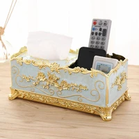 acrylic tissue box paper rack office table accessories home office ktv hotel car facial case holder