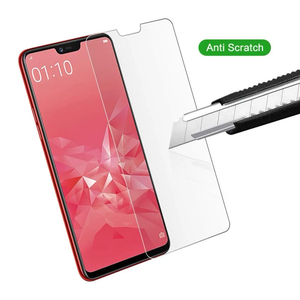 Твердость 9H закаленное стекло для OPPO A3 A3S мобильный телефон Защита экрана защита