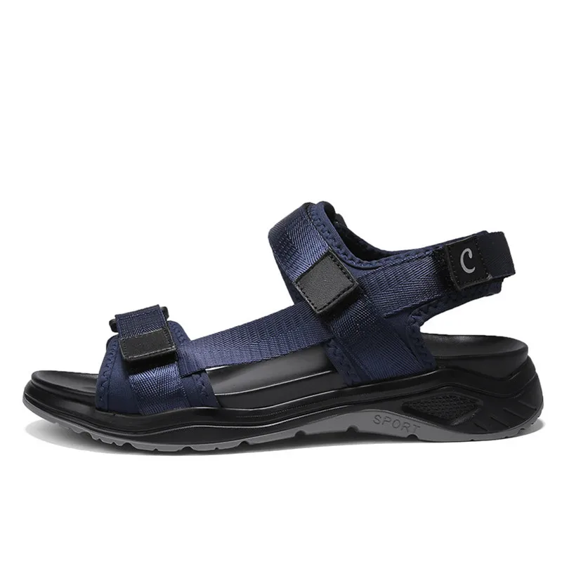 Сандалии LIN KING мужские для улицы повседневные пляжные босоножки дышащие летняя