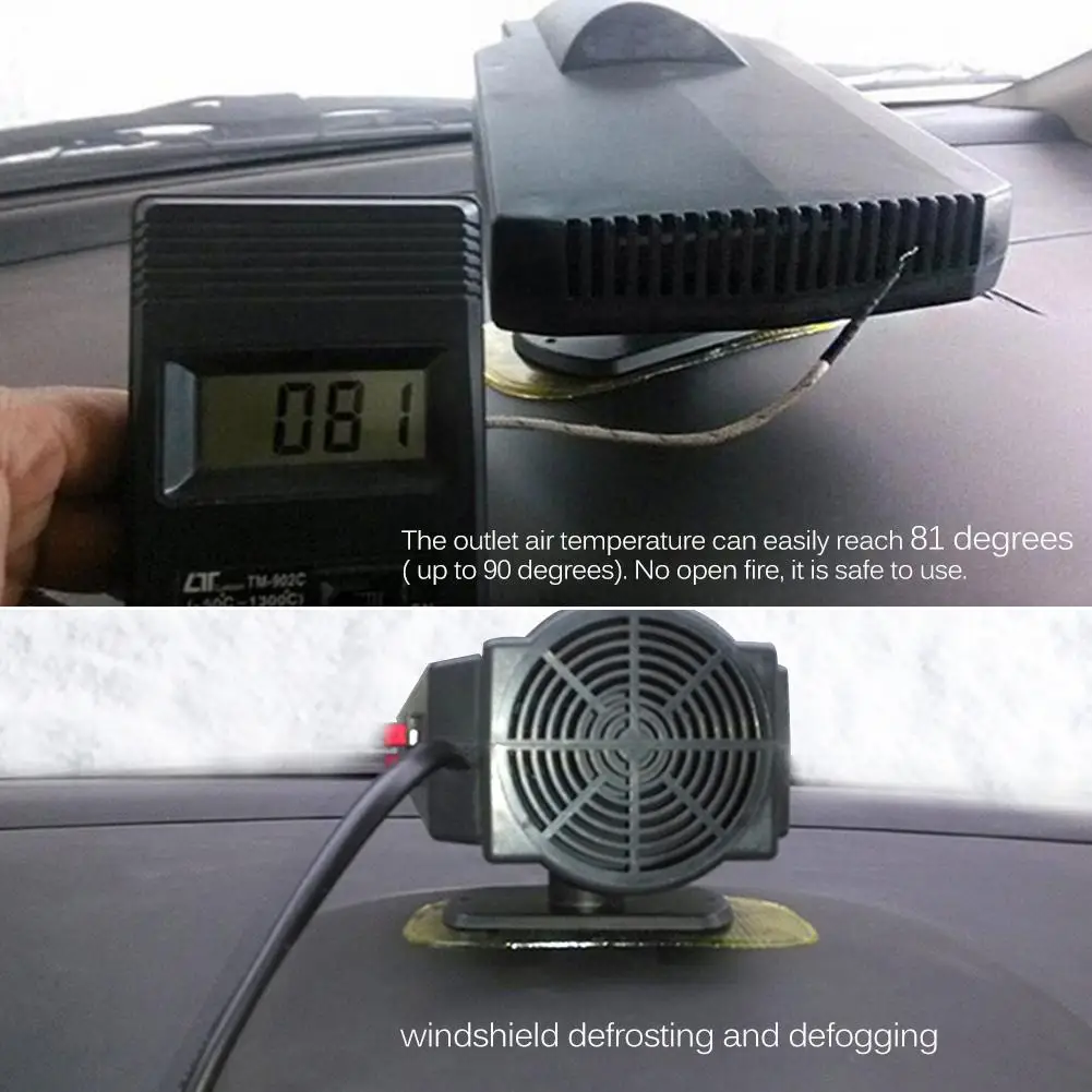 12 В 200 Вт портативное устройство для обогрева охлаждения ветер высокой мощности