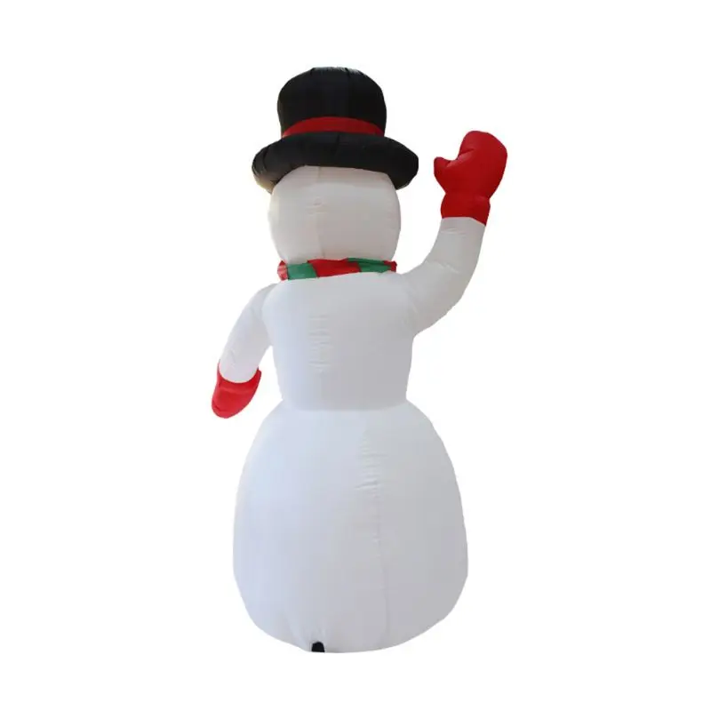 

Inflatable Snowman Christmas Outdoor Yard Lawn Decoration - Cute Fun Xmas Holiday Blow Up Party Display