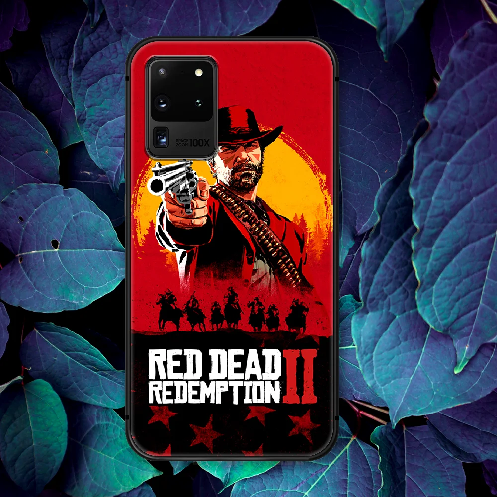

Red Dead Redemption 2 Arthur Phone Case For Samsung Galaxy Note S 8 9 10 20 Plus E Lite Uitra black Prime Fashion Shell Luxury