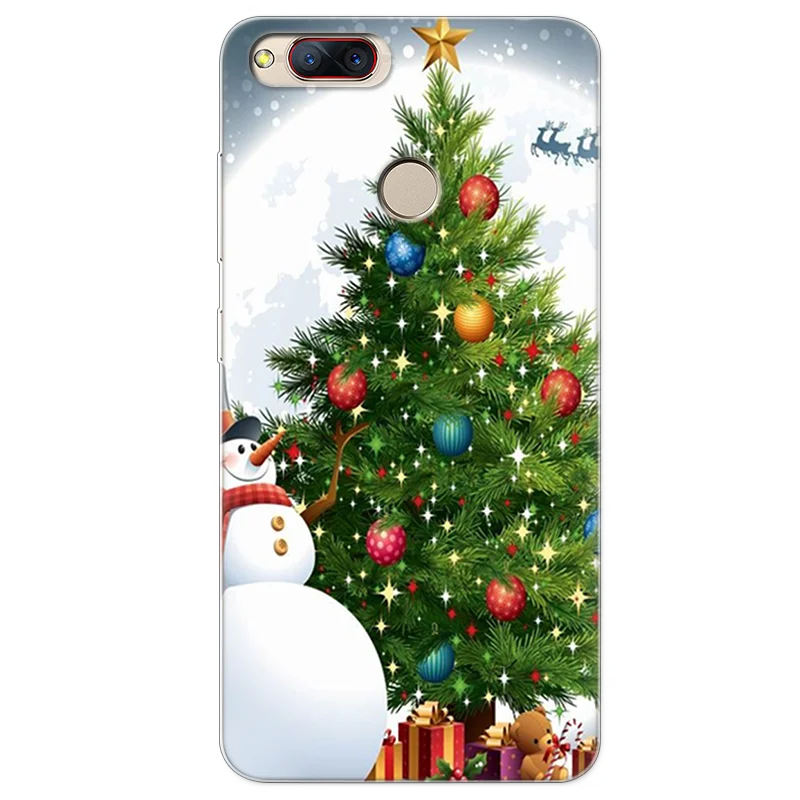 Рождественские подарки Чехлы для ТПУ zte Blade A6 A610 V8 mini Nubia M2 AF3 M2 Lite L3 V9 Blade Z10 Z17 Mini силиконовый чехол с Санта Клаусом