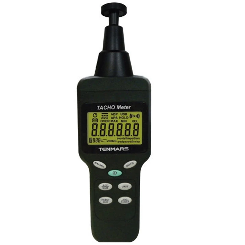 

TENMARS TM-4100D Tacho Meter используется для различных типов оборудования, таких как конвейеры, охлаждающее оборудование, сушилки, лифты, ветровые мель...