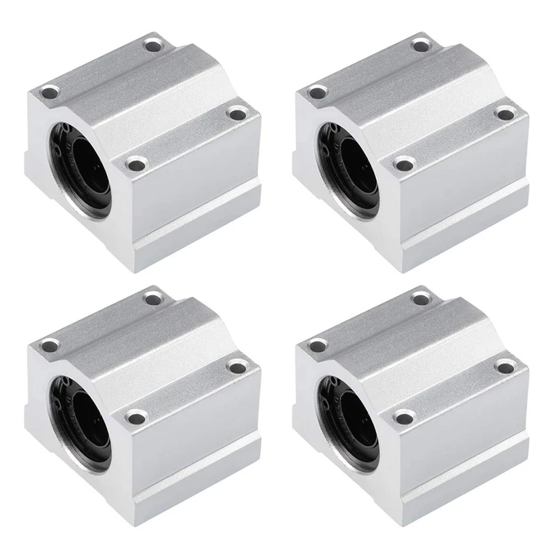 

Linear Ball Bearing Slide Block Units, 16mm Bore Dia(SCS16UU Pack of 4)