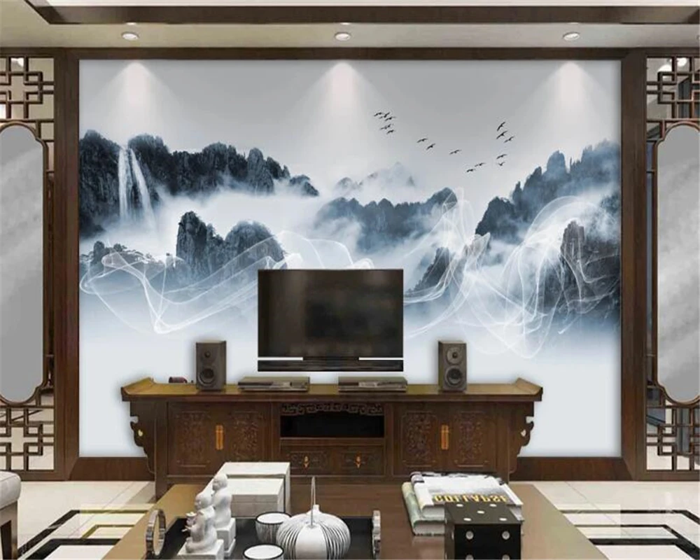 Настенные обои beibehang на заказ Высококачественная модная Новая китайская