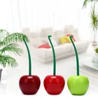 1 шт., декоративная пластиковая щетка для унитаза в форме вишни