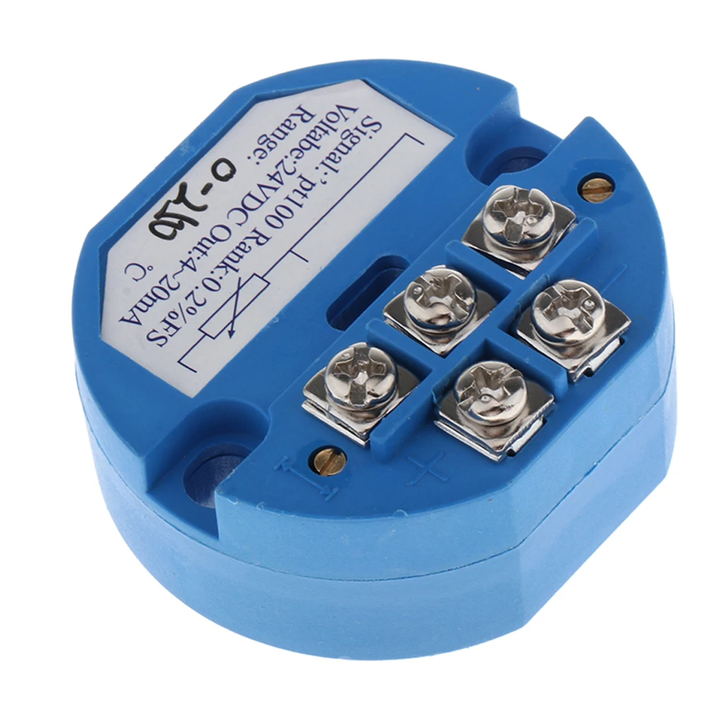 Модули передатчика датчика температуры 24V DC 4-20MA PT100 SBW 0-250 ° C | Автомобили и