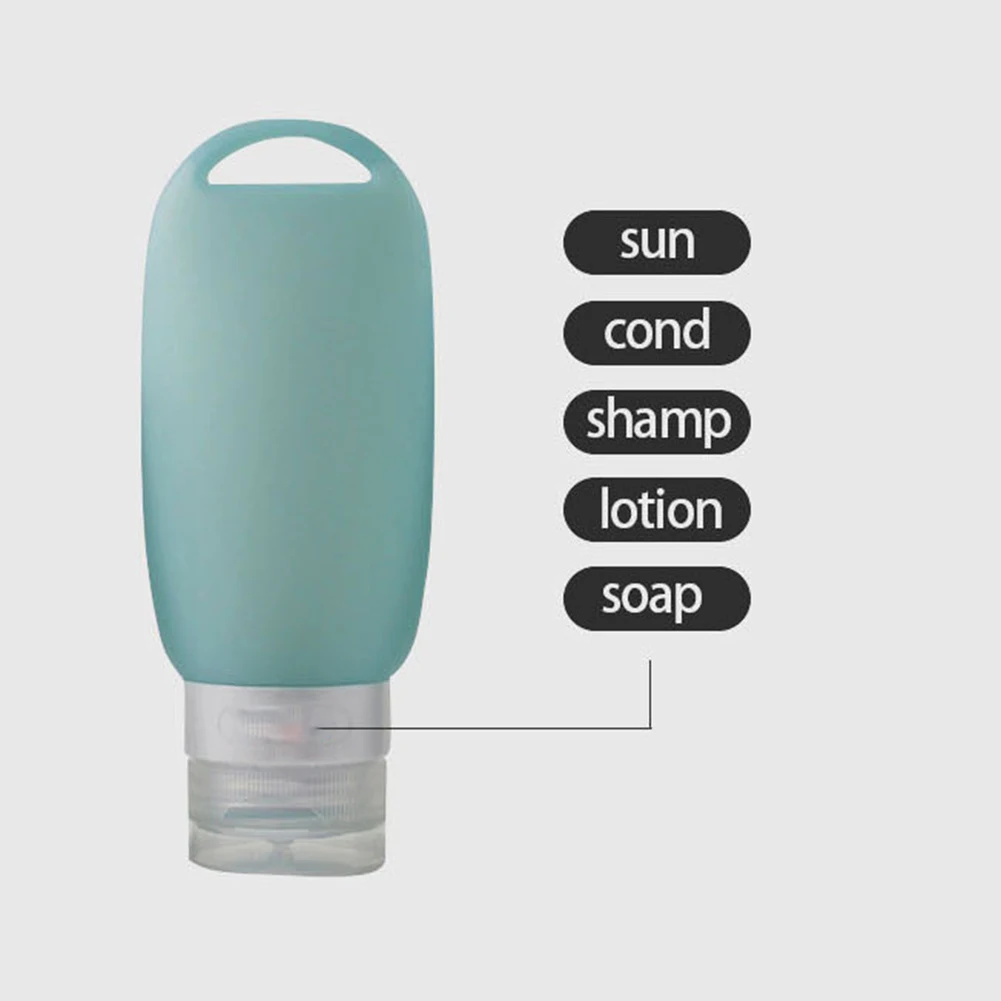 

38ml/60ml/90ml Shower Gel Cosmetic Travel Sub Bottle with Retractable Buckle Shampoo Shower Gel Bottles Refillable Bottles