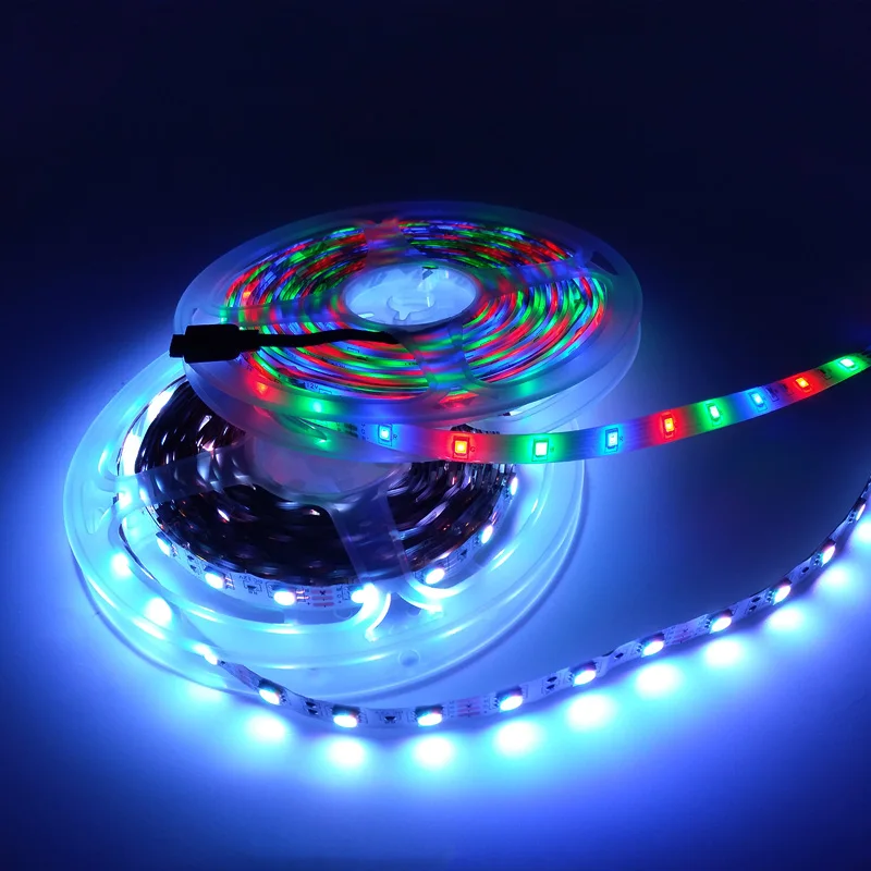 Светодиодная лента RGB 5050 2835 12 В постоянного тока неоновая водонепроницаемая
