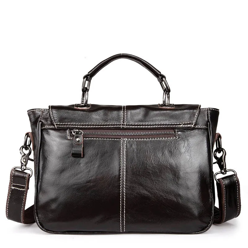 Женская сумка-мессенджер Байкерская сумка из натуральной кожи женская на плечо