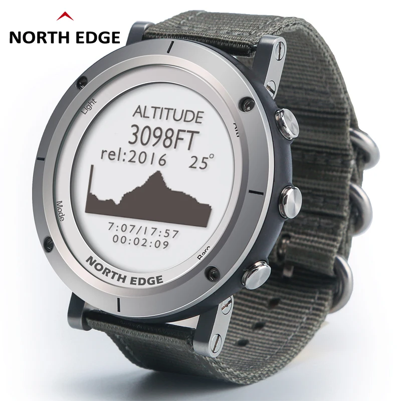 Умные часы для мужчин спортивные на открытом воздухе водонепроницаемые 50 м