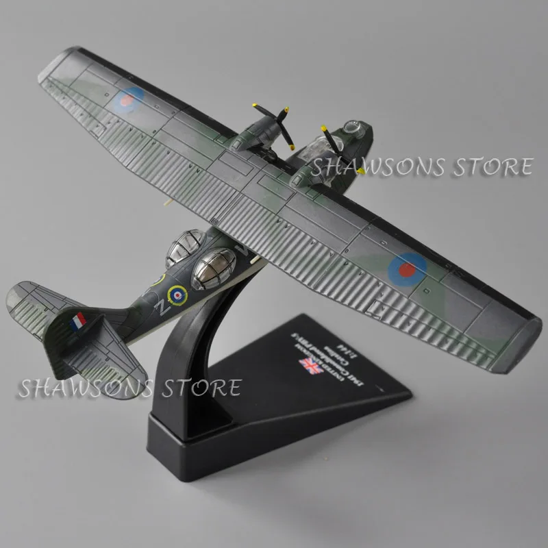 Литья под давлением военный самолет модель игрушки 1:144 сводный PBY 5 Catalina