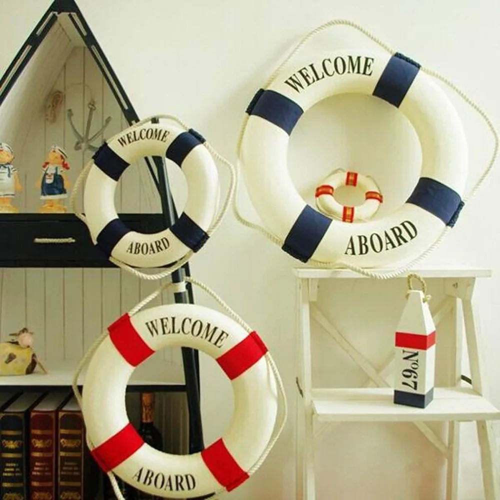 Морской Средиземноморский декор скандинавский пенопластовый кольцевой буй