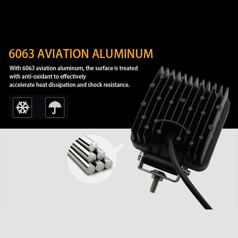 Светодиодные стручки 4-дюймовые прожекторы комбинированные рассеянные