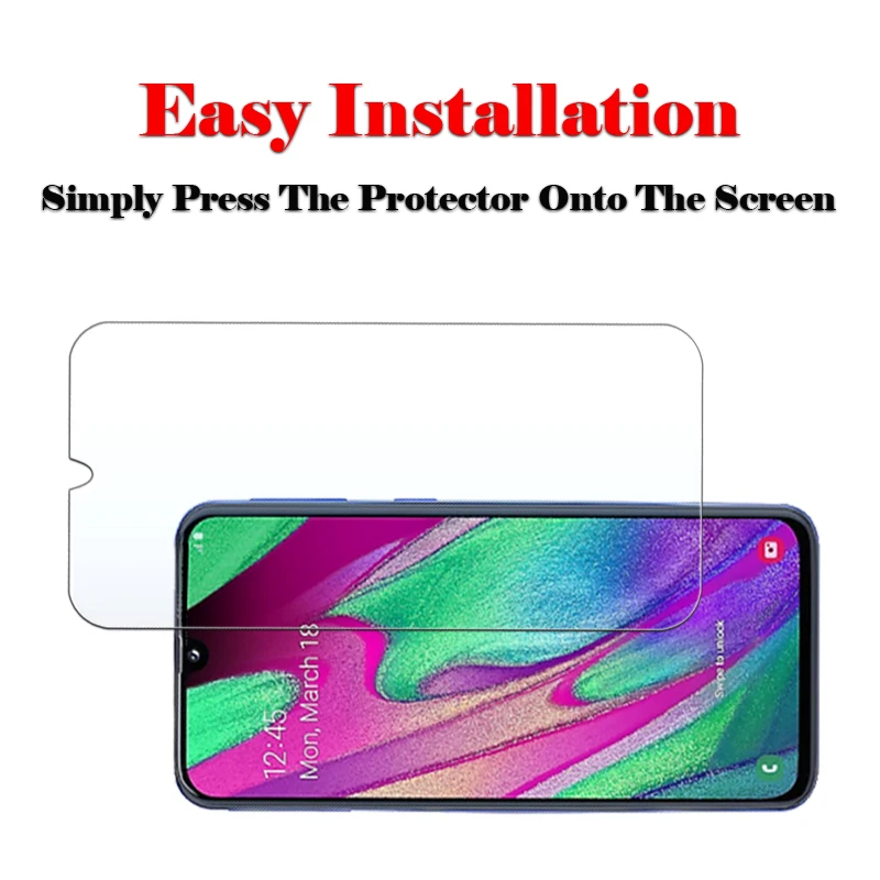 3 шт a40 Защитное стекло для samsung a 40 cam galaxy 40a бронированный лист протектор экрана