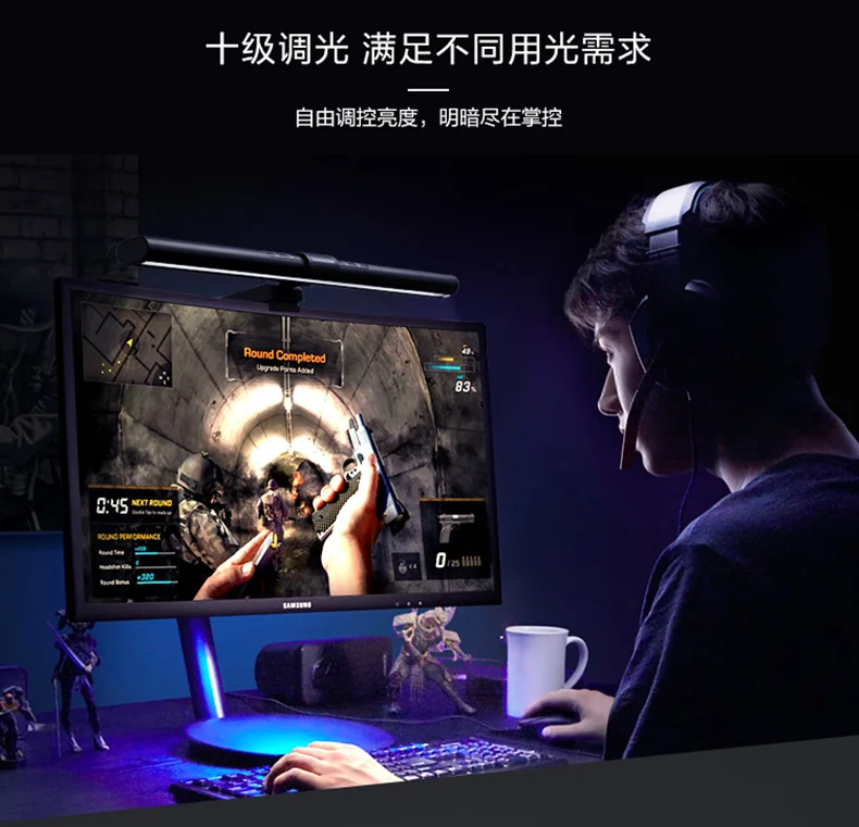 

USB Screen LED Bar Desk Lamp PC Computer Laptop Screen Hanging Light Bar Table Lamp Office Study Reading Light For LCD Monito