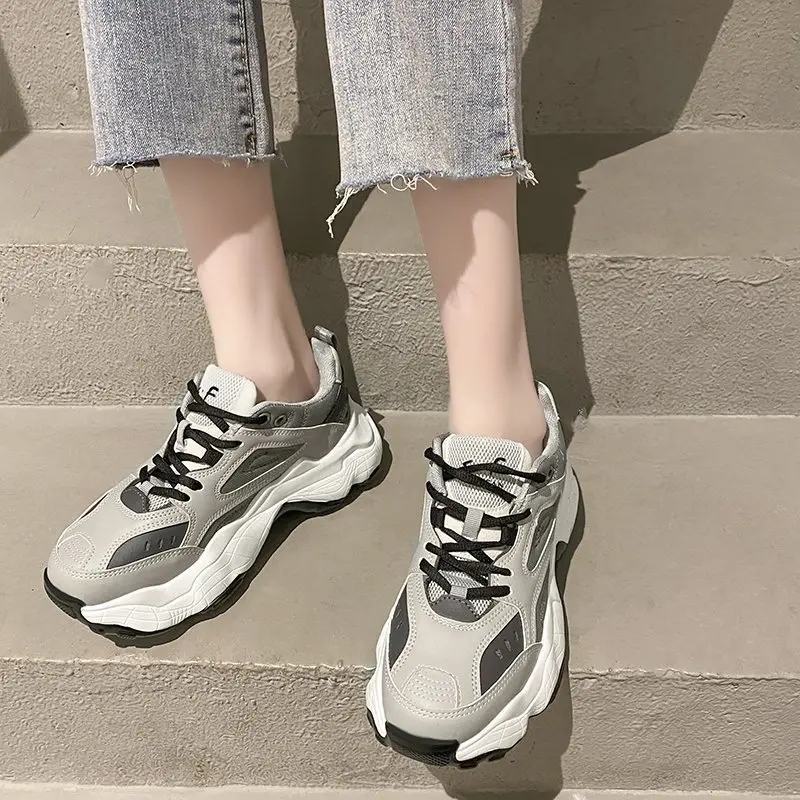 

wohdhe Brand Basket Femme Tenis Feminino Casual Spring Sneakers Women Breathable Femmes Chaussures Mujer 2021 Zapatillas