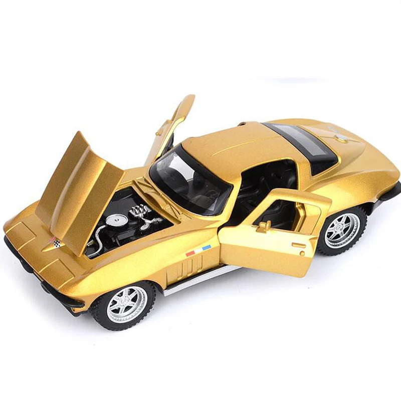 1:32 Simulation Alloy Car Model With Sound And Light Pull Back Three Door Racing Ornaments Children's Toy Gift | Игрушки и хобби