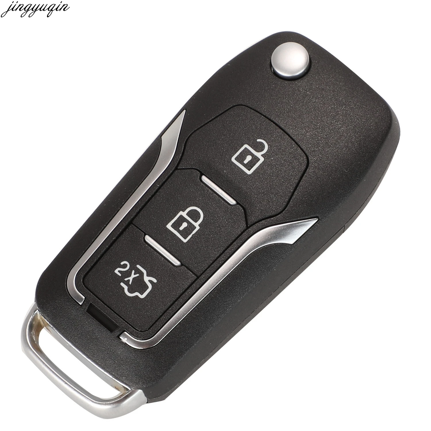 Jingyuqin 3 кнопочный флип пульт дистанционного управления модифицированный