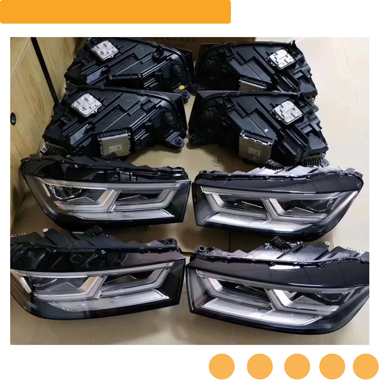 

For Audi Q5 2018 LED Headlight Assembly Double Beams Original Headlamp
