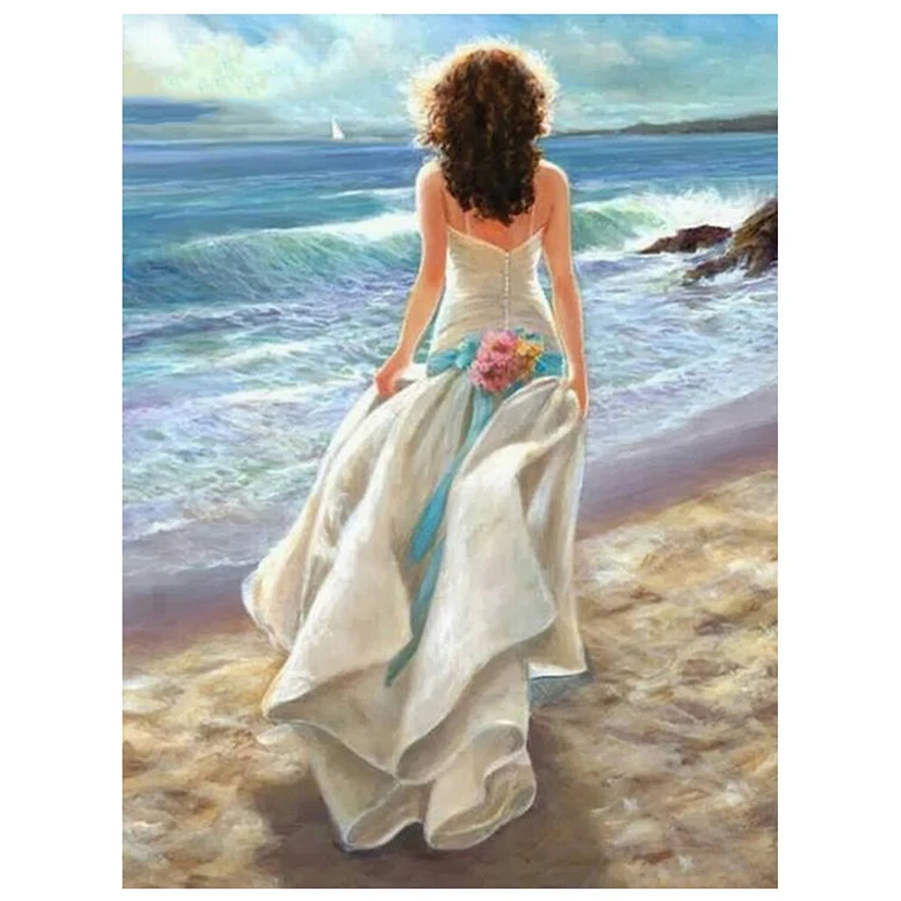 

Diamond Embroidery Sale Woman Back Full Diamond Painting Needlework DIY Diamond Mosaic Rhinestones 3D Decor Hobby Craft BM377