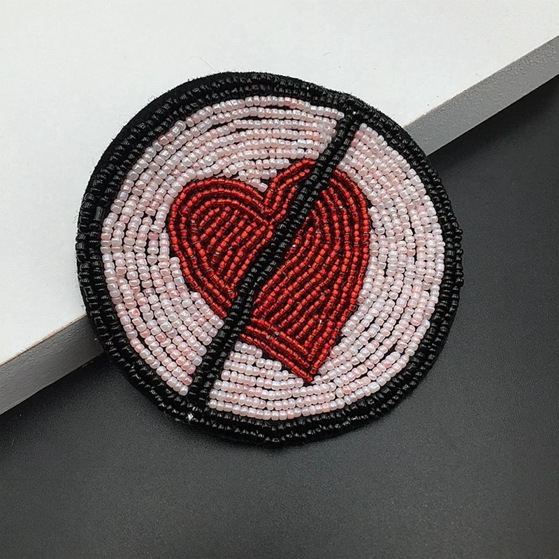 3D ручной работы нашивки со стразами и бисером Красочные пришить с украшением в