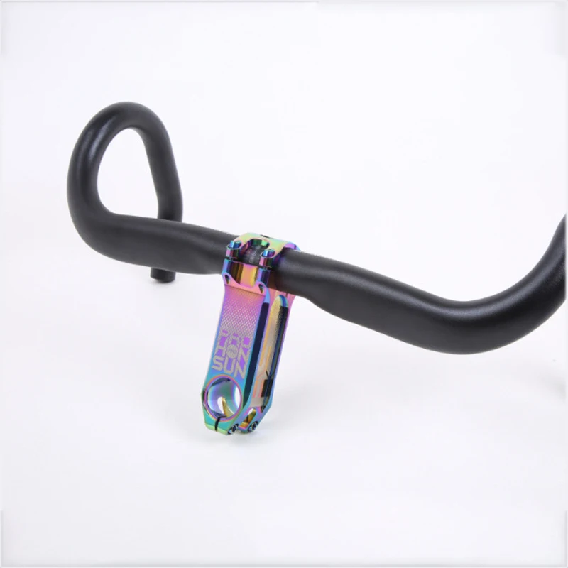 

2021 TANKE Ultralight Bicycle Stem Aluminium Alloy Mountain Road Bike Stem 80/100/110mm 0 Degree 31.8mm Handlebar MTB Stem Parts