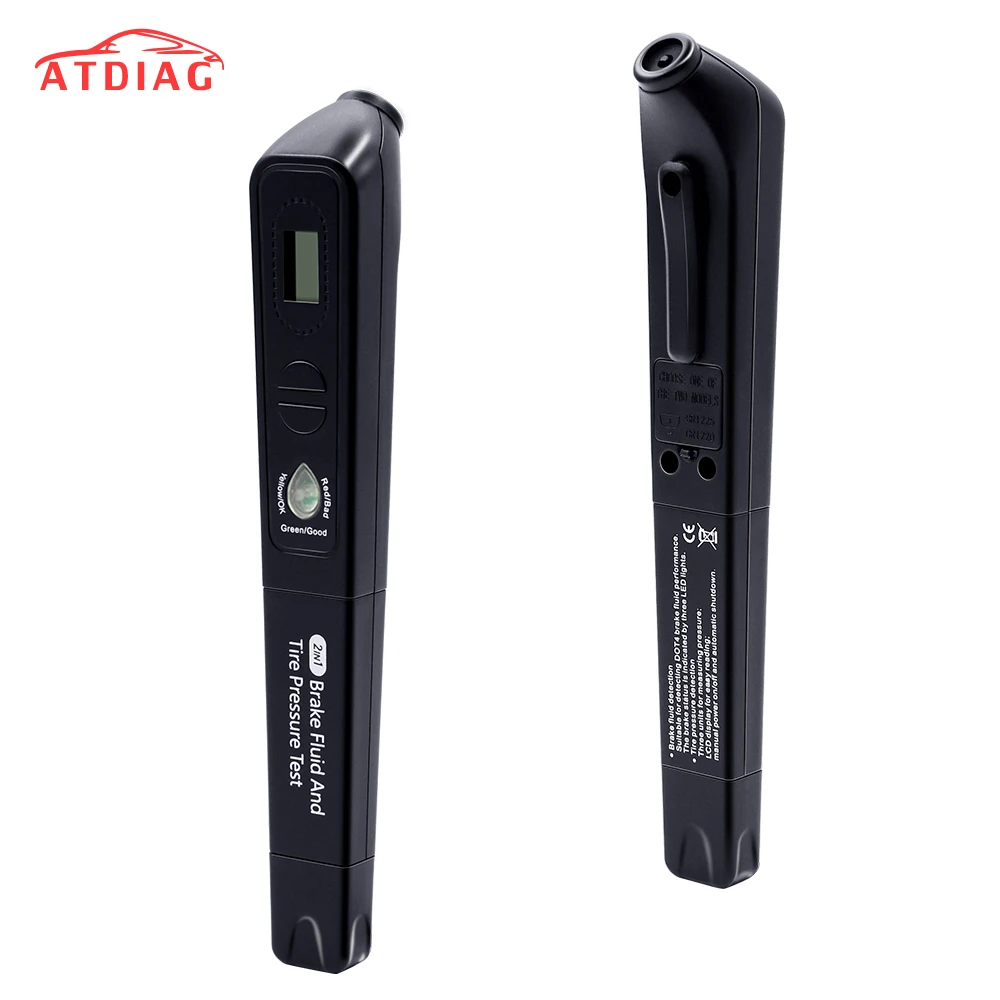 Оригинальный тестер тормозной жидкости и давления в шинах 2 1 Автомобильные