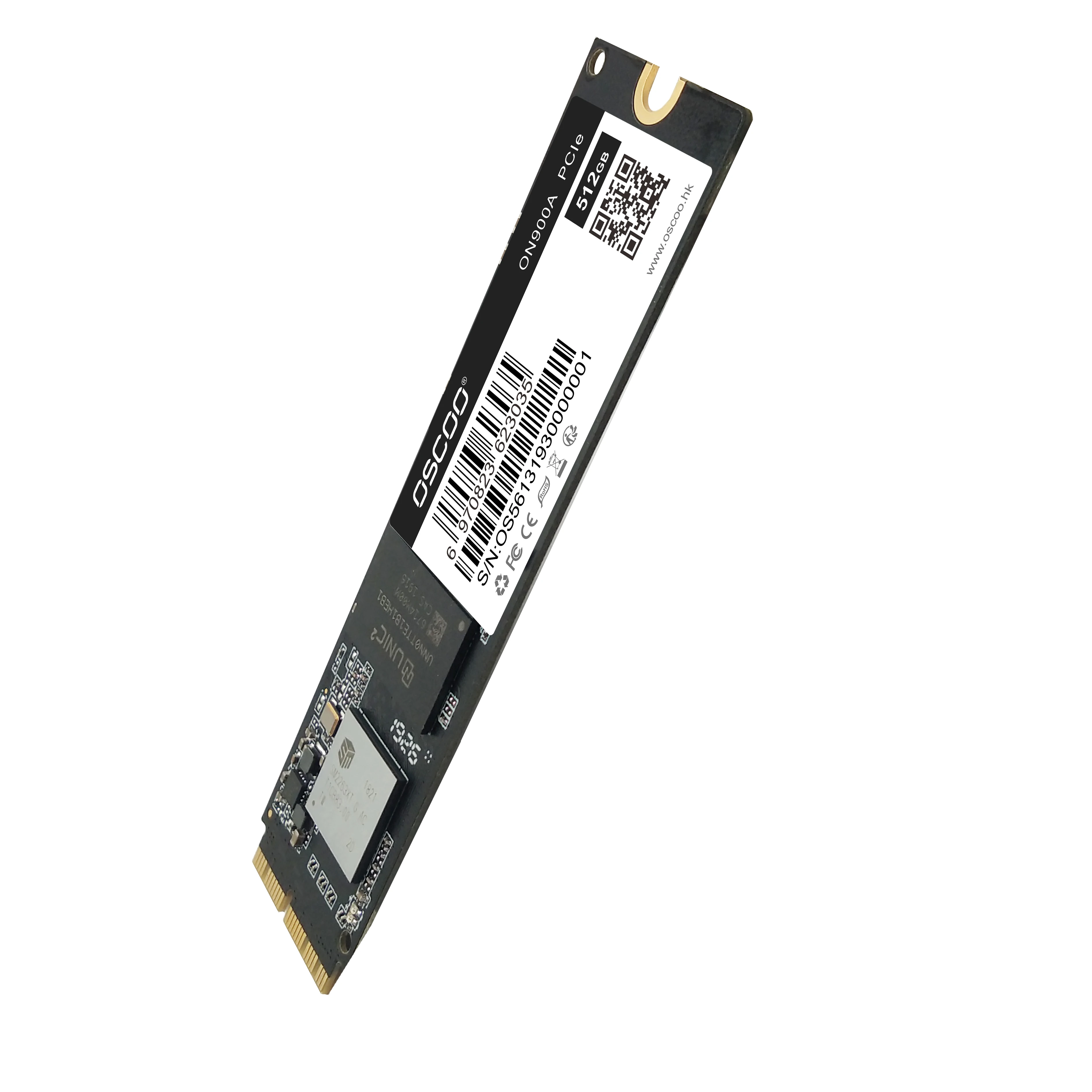 OSCOO M.2 NVME SSD 1 ТБ M2 PCIe Внутренний твердотельный жесткий диск для Mac/MacBook Air/Macbook Pro NVMe