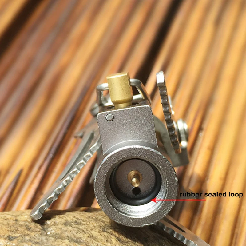 

Outdoor Gas Stove Camping Gas Burner Portable Mini Titanium Stove Survival Furnace Pocket Picnic Gas Cooker 3000W