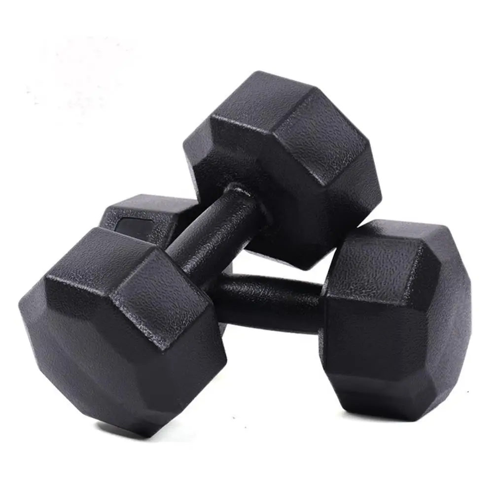 1pcs Dumbbell Barbell Muscle Bodybuilding Strength Training 1.5KG Octagonal Body Workout Fitness Equipment mancuernas | Спорт и