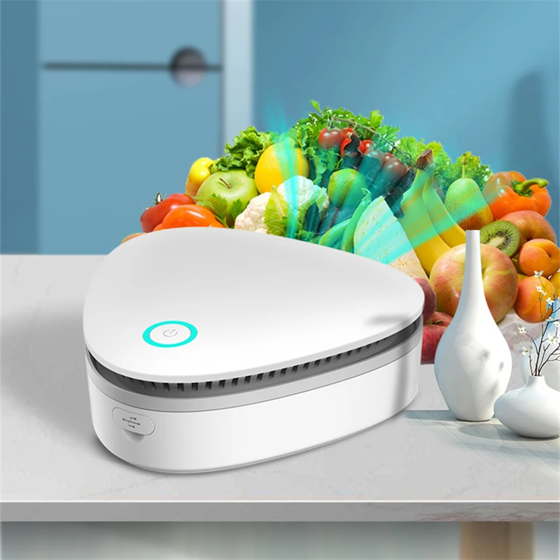Ozone Generator Mini Air Purifier Ozonizer Car Humidifier Deodorizer Fridge Purification for Refrigerator Home Toile | Бытовая техника