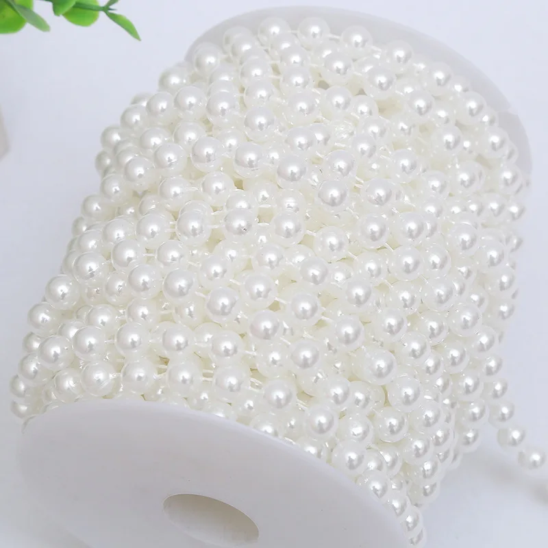 Цепочка из АБС-пластика с имитацией жемчуга многофункциональное свадебное