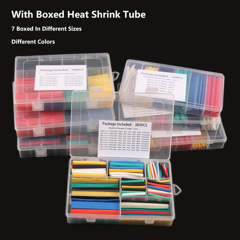 Многоцветный в штучной упаковке полиолефина сокращения Ассорти термоусадка