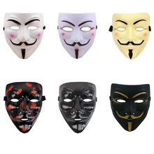 Anonymous Masks Cosplaymask Halloween Masks Movie Cosplay V For Vendetta Mask Party Mask Props Film Theme Mask Gifts For Kids