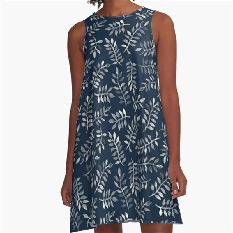 

Fashion Women summer dresses Whimsical Summer Printed A-Line Boho Dress for women harajuku Sexy ladies mini short beach dress