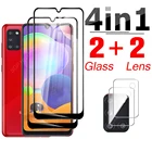 Защитное стекло 4-в-1 для Samsung Galaxy A31 M31 M31s A3 1 s M3 A 3 1 31 31s a33 5G m33 samsunga33 m 33