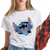 disney loungefly lilo and stitch clothes woman t shirt short sleeve summer 2022 casual branded tee shirts free shipping spain