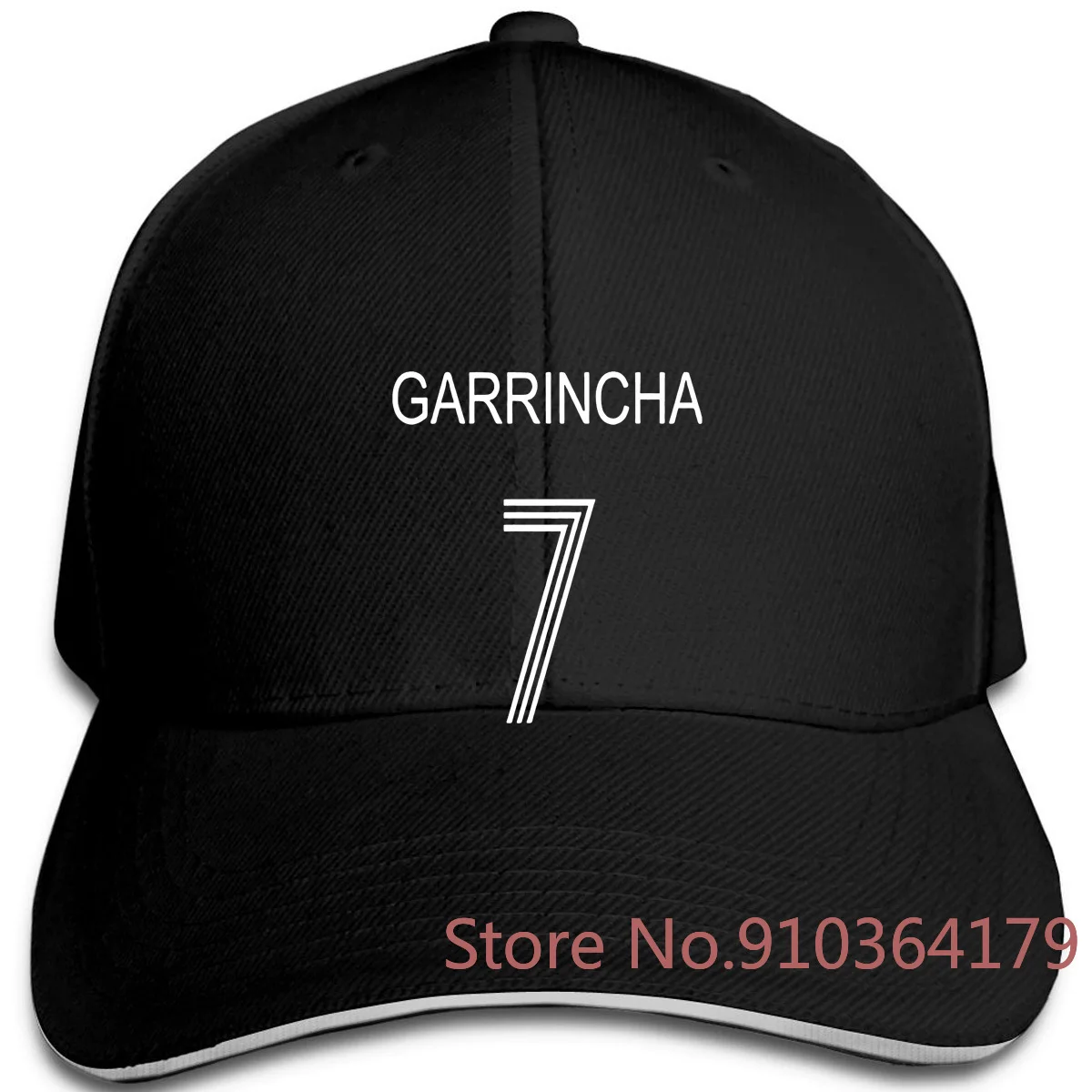 Бразильская футболка GARRINCHA легендарная стильная Регулируемая Кепка с принтом PELE