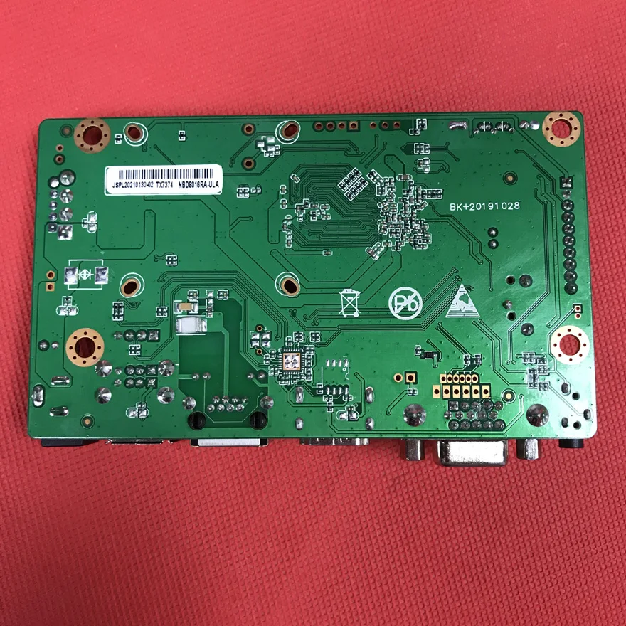 Сетевой видеорегистратор Xm Nvr 16Ch Hisilicon Hi3536D Rj45 Ethernet порт 4K плата Onvif Xmeye Hdmi 1 * Sata Max 8