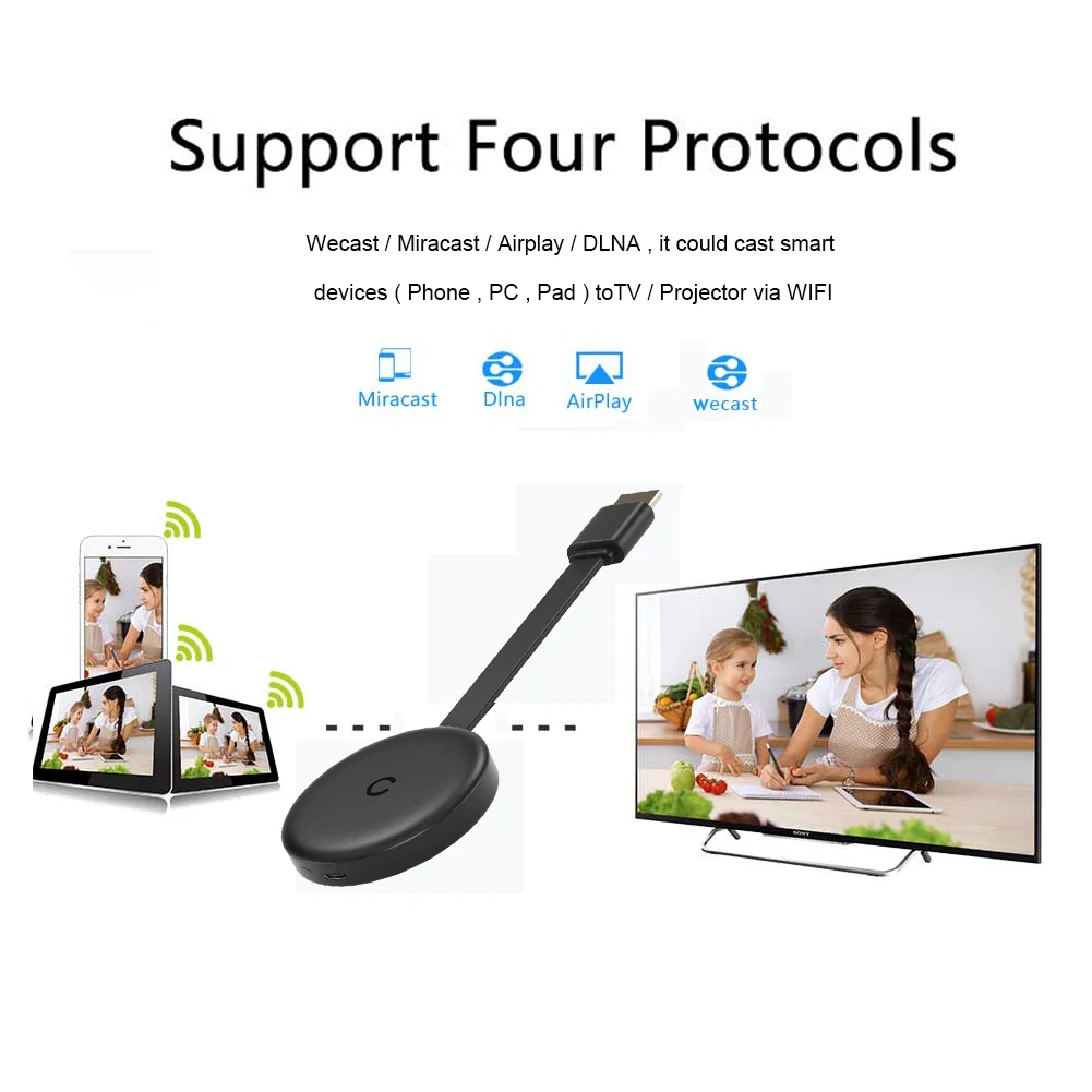 

G13B Booster Wi fi Reapeter Access Point HDMI-Compatible Wireless Display Receiver TV Dongle 1080P for iOS Android