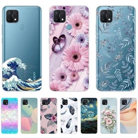 case for oppo a15 silicon abstract fashion luxury shell case 6 52inch tpu non slip soft bumper anti knock ultra thin personality