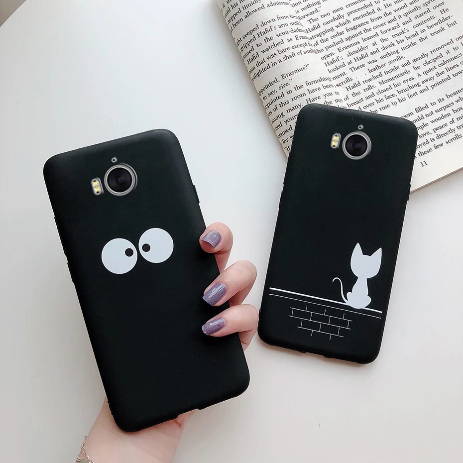 phone case for huawei y5 2017 y6 2017 case mya l22 cases soft silicone for huawei y5 2017 y6 2017 cute cartoon back cover fundas free global shipping