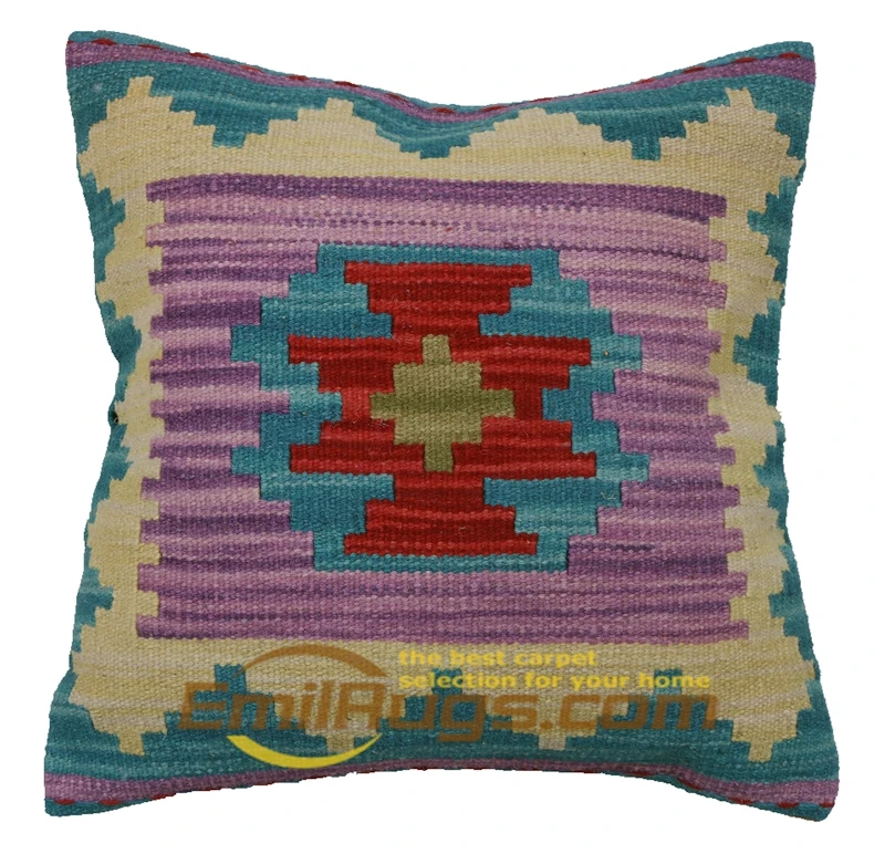 Наволочка для подушки 50x70 Kilim домашний декор ручной работы ручная работа плетеная