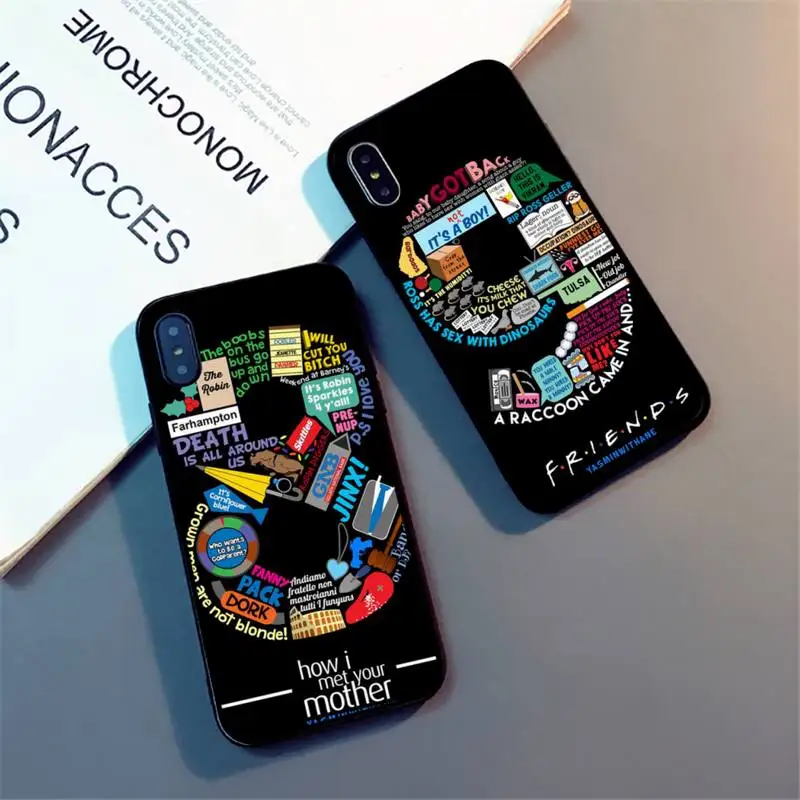 

Friends Phone Case for iPhone 7 8 11 12 Pro X XS Max XR Samsung A S 10 20 50 Plus pro mobile bags Shell Cover Coque Capa