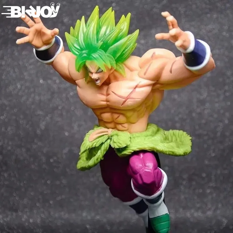 Dragon Ball Z Super Broly фильмы Ver. Экшн фигурка из ПВХ с зелеными волосами ровущая броли