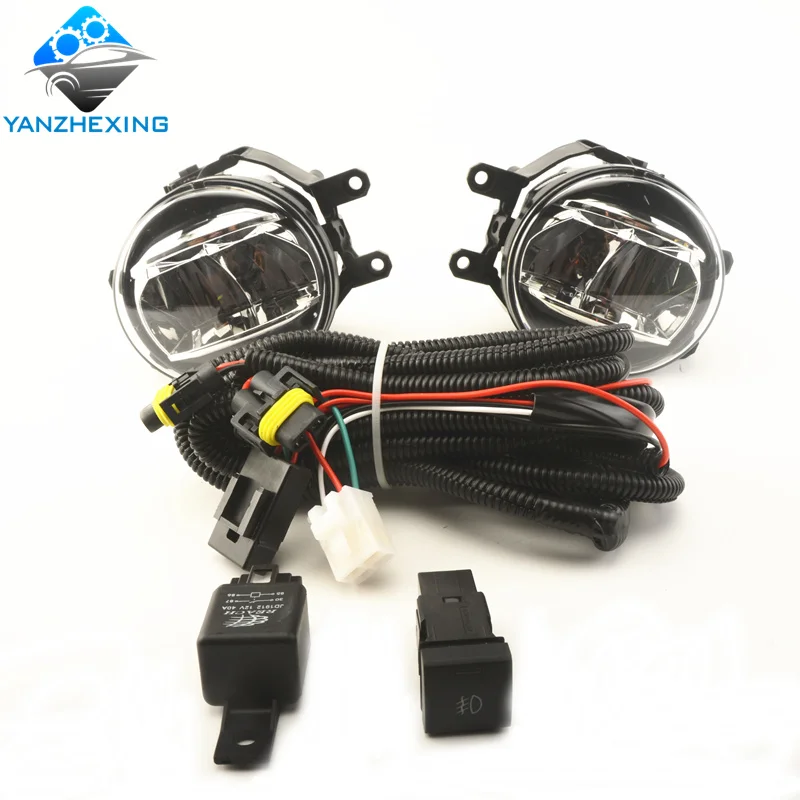 1 шт. H11 Автомобильная передняя левая/правая светодиодная противотуманная фара